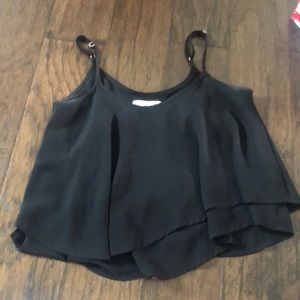 black tank top